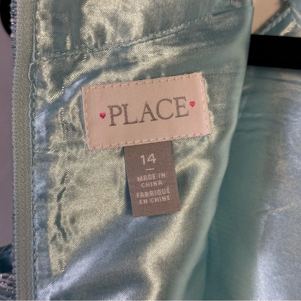 Place Elegant Blue Kids Dress Size 14